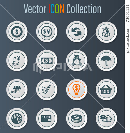 E-commers icons set E-commers icons set 73691131