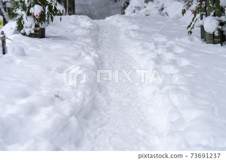 雪秀彥山豐橋前天文台入口（高住神社法） 73691237
