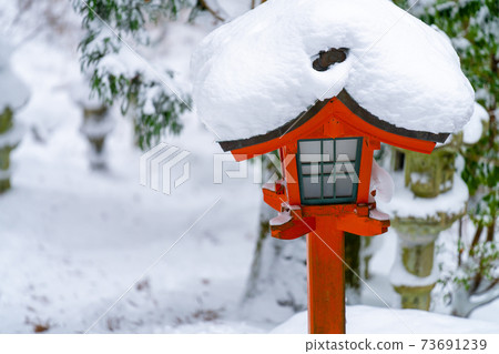 雪秀彥山豐橋前天文台入口（高住神社法） 73691239