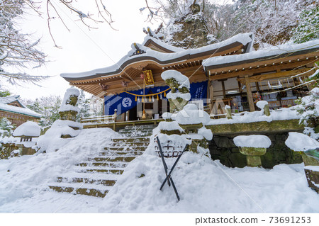 Snow Hikosan Toyomaebo Observatory Trailhead (Takasumi Shrine approach) Snow Hikosan Toyomaebo Observatory Trailhead (Takasumi Shrine approach) 73691253