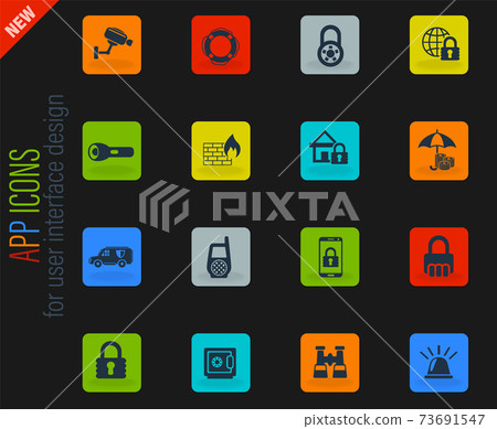 security icon set 73691547