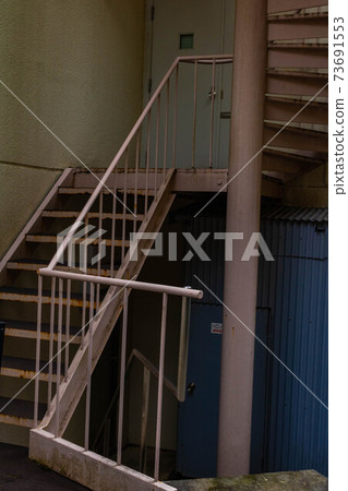 Old outdoor stairs 73691553