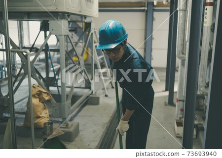 Printing factory boiler room 73693940