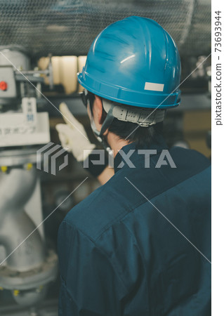 Printing factory boiler room 73693944