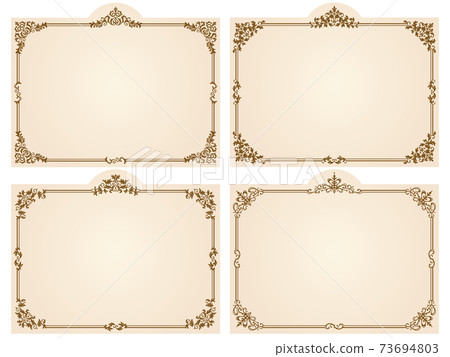 Fantasy decorative frameset Fantasy decorative frameset 73694803
