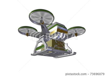 Drone delivery image (transparent material) Drone delivery image (transparent material) 73696879