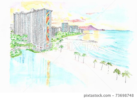 Rainbow Tower in Waikiki, Hawaii Rainbow Tower in Waikiki, Hawaii 73698748