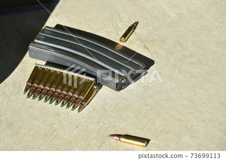 Live ammunition and magazine 73699113