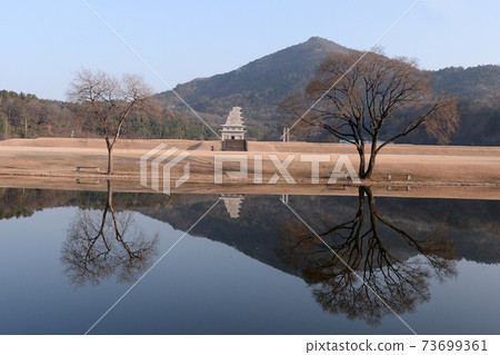 Iksan Mireuksaji Stone Pagoda Korean National Treasure No. 11 Iksan Mireuksaji Stone Pagoda Korean National Treasure No. 11 73699361