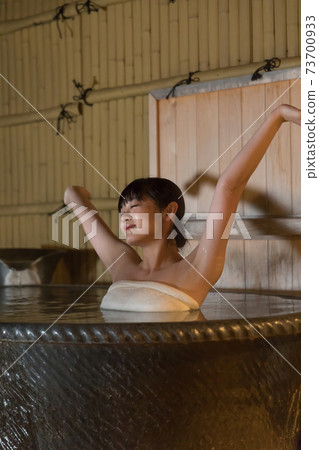 Hot spring image goto travel campaign Hot spring image goto travel campaign 73700933