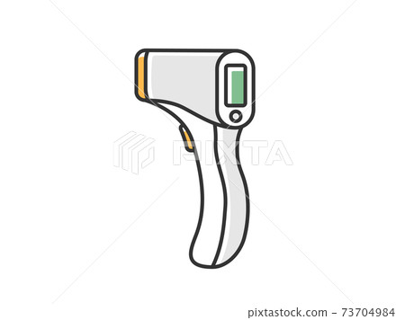 Infrared thermometer illustration 73704984
