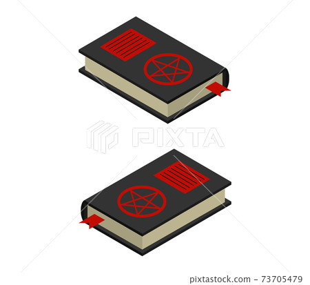 isometric satanic book isometric satanic book 73705479