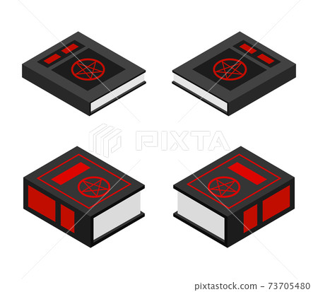 isometric satanic book isometric satanic book 73705480