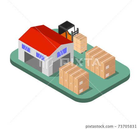 isometric warehouse isometric warehouse 73705831