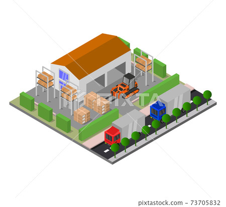 isometric warehouse isometric warehouse 73705832