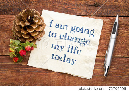 I am going to change my life today I am going to change my life today 73706606