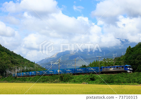 EF210電力機車和伊吹山 73710315