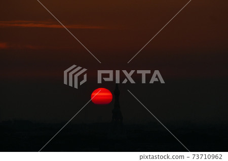 Sunset from Mochio Observatory and PL Tower 73710962