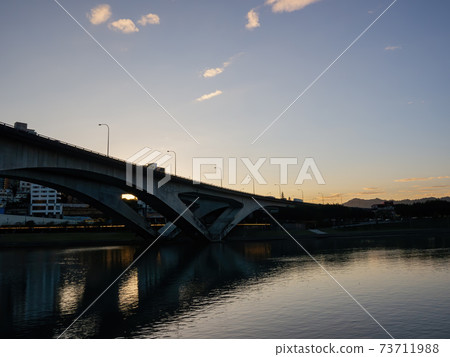 Afternoon view of the Formosa Freeway at Xindian District 73711988
