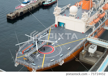 Antarctic Observation Ship Fuji at Nagoya Port Garden Pier Antarctic Observation Ship Fuji at Nagoya Port Garden Pier 73714432
