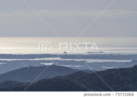View of Kumano Nada from Asama Mountain View Point 73715068