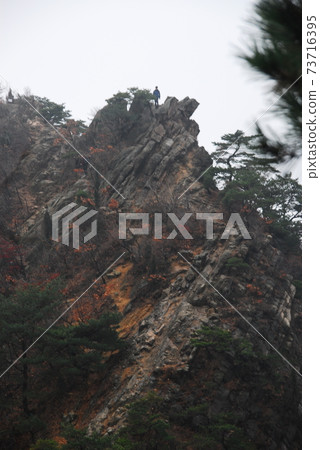 Bukhansan, National Park, Autumn, Maple, Ridge Bukhansan, National Park, Autumn, Maple, Ridge 73716395