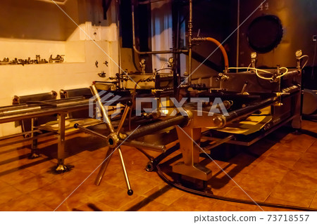 Horizontal screw press in winery 73718557