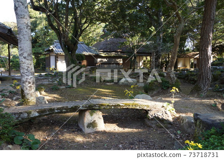 Hananoe Teahouse at the site of Hagi Castle, Hagi City, Yamaguchi Prefecture 73718731