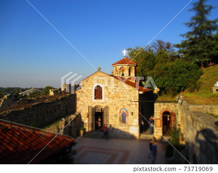 Serbian Belgrade St. Petka Church Diorama Style 73719069