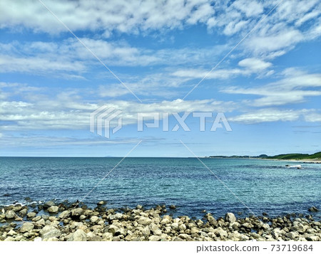 Akita Prefecture Road Station "Kisakata Nemu no Oka" Emerald Green Sea Akita Prefecture Road Station "Kisakata Nemu no Oka" Emerald Green Sea 73719684