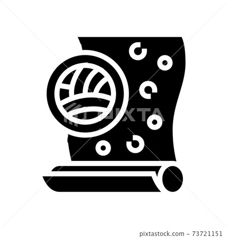 velor wallpapper glyph icon vector illustration 73721151