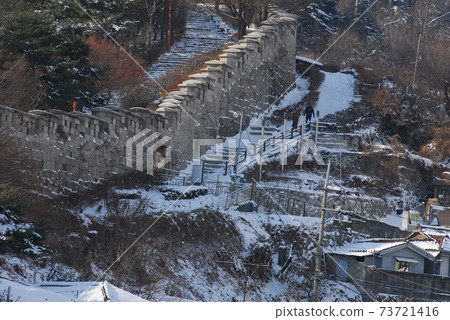 Doseong, Sunseong-gil, Seongbuk-dong, Snow, and Promenade 73721416