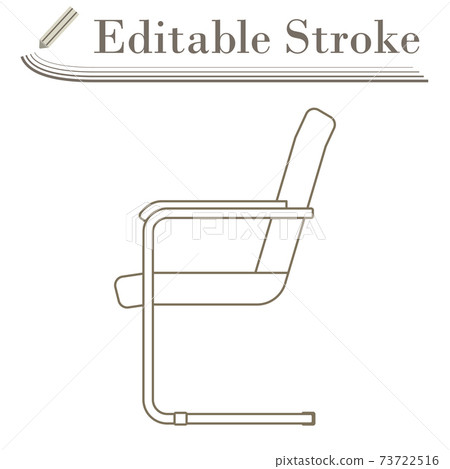 Guest Office Chair Icon Guest Office Chair Icon 73722516