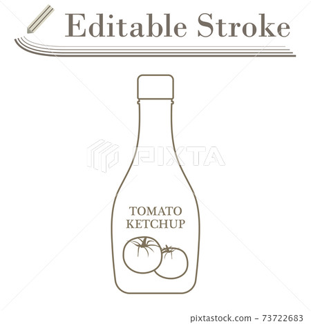 Tomato Ketchup Icon 73722683