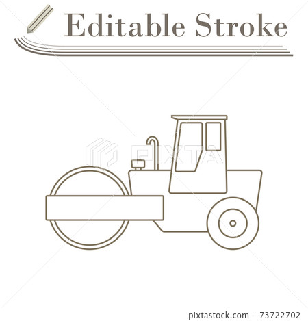 Icon Of Road Roller Icon Of Road Roller 73722702
