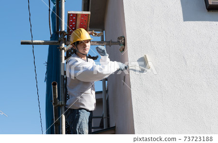 住宅改建外牆繪畫圖像膽量姿勢 73723188