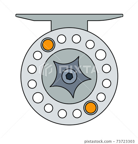 Icon Of Fishing Reel Icon Of Fishing Reel 73723303