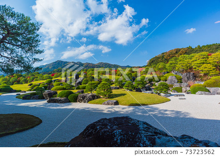 Superb view, Japan's treasure, Japan's number one Japanese garden, Yasugi City, Tottori Prefecture Superb view, Japan's treasure, Japan's number one Japanese garden, Yasugi City, Tottori Prefecture 73723562