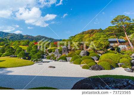 Superb view, Japan's treasure, Japan's number one Japanese garden, Yasugi City, Tottori Prefecture 73723565
