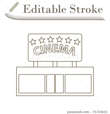 Cinema Entrance Icon Cinema Entrance Icon 73724610
