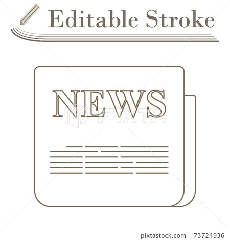 Newspaper Icon 73724936