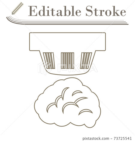Smoke Sensor Icon 73725541