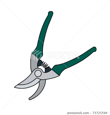 Garden Scissors Icon Garden Scissors Icon 73725594