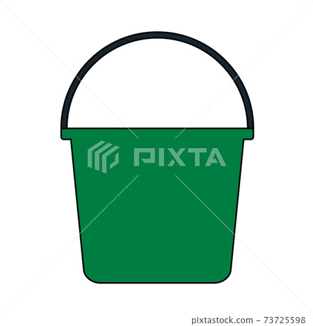 Bucket Icon 73725598
