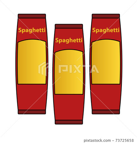 Spaghetti Package Icon 73725658