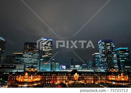 Skyscrapers and brick stations Skyscrapers and brick stations 73725713