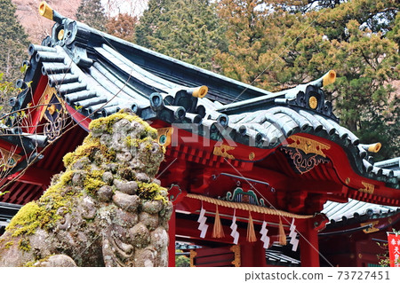 箱根神社 狛犬 箱根 日本 箱根神社 狛犬 箱根 日本 73727451