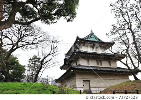 富士見櫓 皇居東御苑 江戶城 皇居 東京 日本 73727529