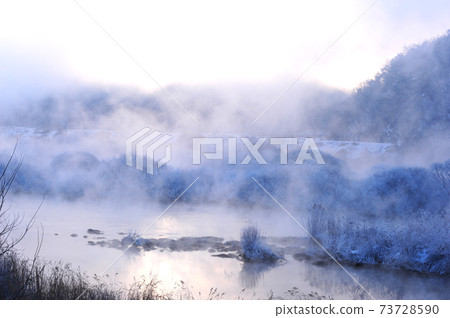 Soyangho. Soyanggang virgin. Sanggoda. Water fog Soyangho. Soyanggang virgin. Sanggoda. Water fog 73728590