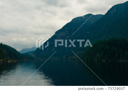 Alouette Lake in the Golden Ears Provincial Park, British Columbia, Canada 73729037